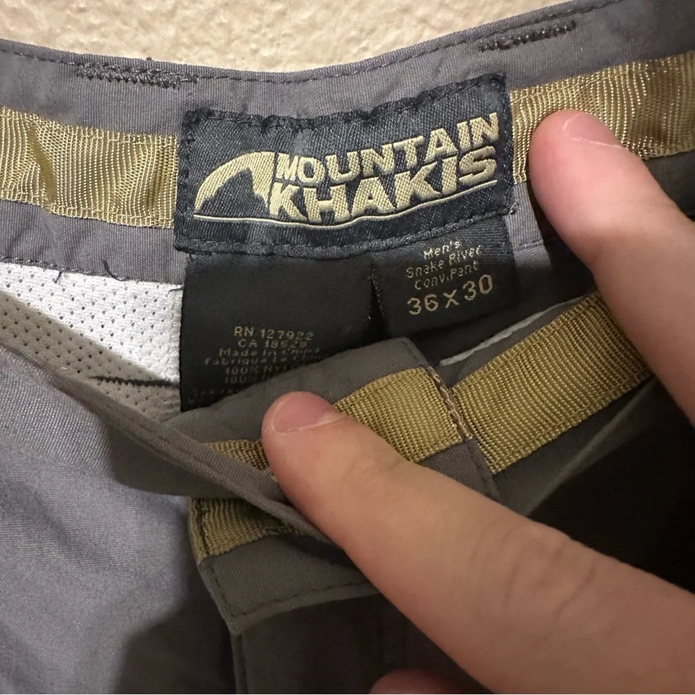 Mountain Khakis Men’s Snake River Convertible Hiking Pants